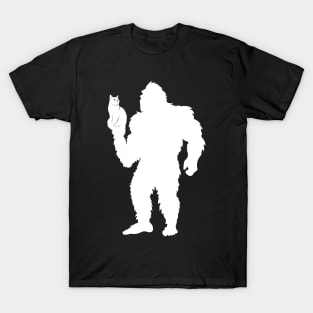 Bigfoot Cat T-Shirt